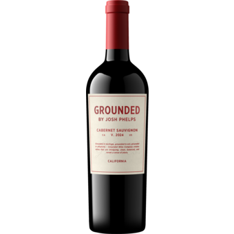 Bottle shot for 2024 Grounded Wine Co. Cabernet Sauvignon By Josh Phelps