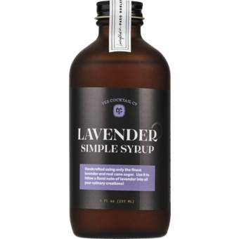 Bottle shot for  Yes, Cocktail Lavender Simple Syrup