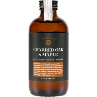 Bottle shot for  Yes, Cocktail Charred Oak & Maple Syrup