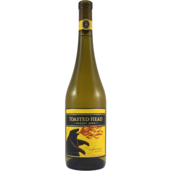 Bottle shot for 2024 Toasted Head Chardonnay