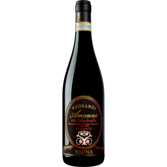 Bottle shot for 2020 Vaona Pegrandi Amarone Classico