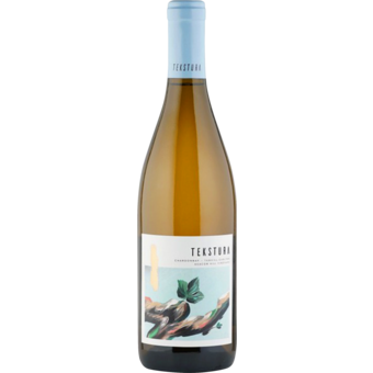 Bottle shot for 2022 Tekstura Beacon Hill Yamhill Carlton Chardonnay