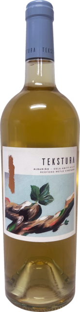 Bottle shot for 2022 Tekstura Albarino