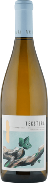 Bottle shot for 2022 Tekstura Doration Vineyard Chardonnay