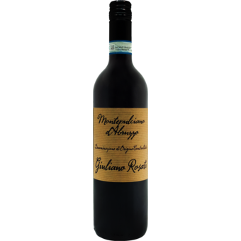 Bottle shot for 2024 Giuliano Rosati Montepulciano D'abruzzo