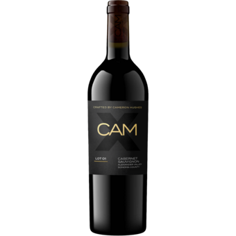 Bottle shot for 2023 Cam X Cabernet Sauvignon Lot 1 Alexander Valley