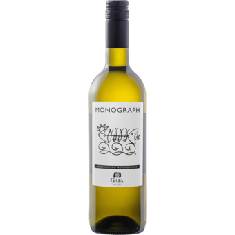 Bottle shot for 2024 Gai'a Monograph Moschofilero