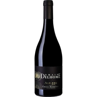 Bottle shot for 2023 Domaine Delhome "Alt 330" Crozes Hermitage