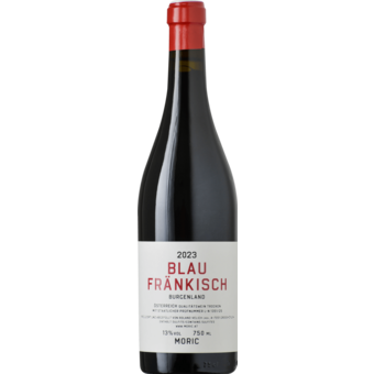 Bottle shot for 2023 Moric Blaufrankisch Burgenland