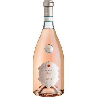 Bottle shot for 2025 Santi Infinito Rose