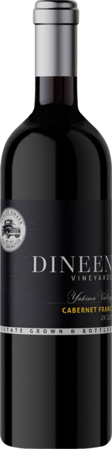 Bottle shot for 2022 Dineen Vineyards Cabernet Franc