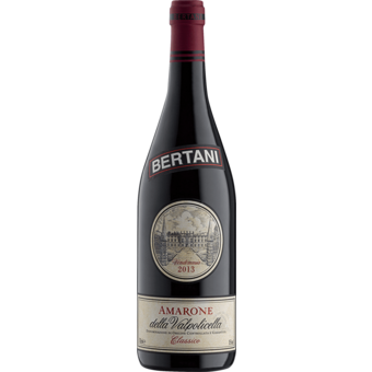 Bottle shot for 2013 Bertani Amarone Della Valpolicella