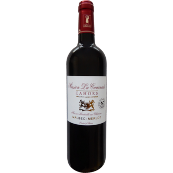 Bottle shot for 2024 Chateau Caminade Cahors Mission La Caminade