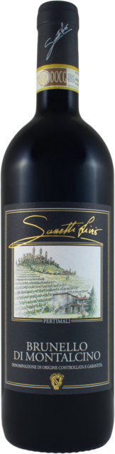 Bottle shot for 2020 Livio Sassetti Pertimali Brunello Di Montalcino