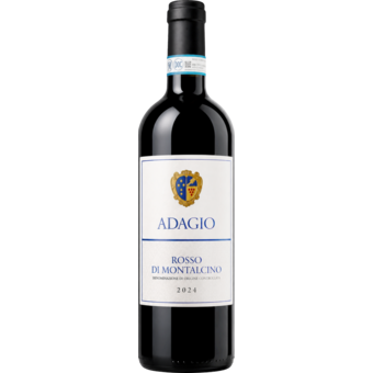Bottle shot for 2024 Adagio Rosso Di Montalcino