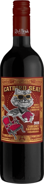 Bottle shot for 2021 Redheads Catbird Seat Cabernet Sauvignon