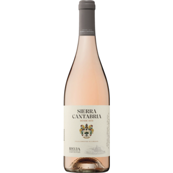 Bottle shot for 2025 Sierra Cantabria Rosado