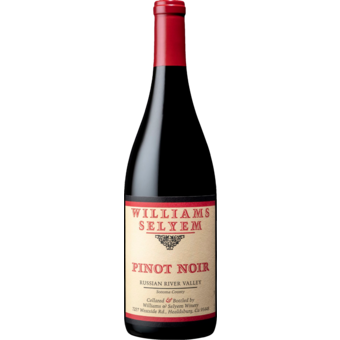 Bottle shot for 2024 Williams Selyem Russian River Pinot Noir