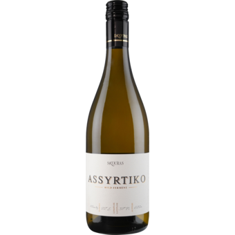 Bottle shot for 2025 Skouras Assyrtiko Wild Ferment