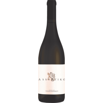 Bottle shot for 2025 Domaine Papagiannakos Assyrtiko
