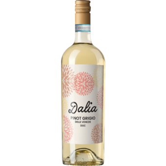 Bottle shot for 2025 Dalia Pinot Grigio
