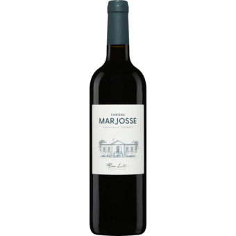 Bottle shot for 2022 Chateau Marjosse Rouge