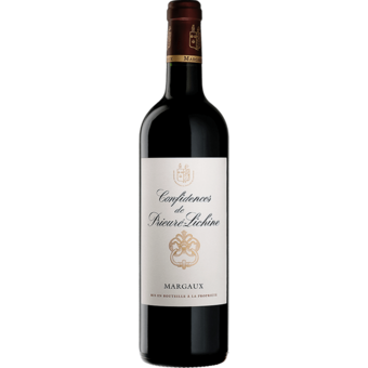 Bottle shot for 2018 Confidences De Prieure Lichine Margaux