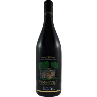 Bottle shot for 2023 Frank Family Pinot Noir