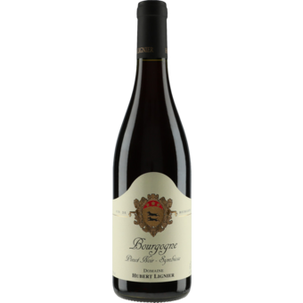 Bottle shot for 2024 Hubert Lignier Bourgogne Pinot Noir Symbiose