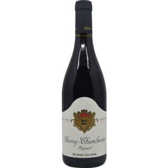Bottle shot for 2023 Hubert Lignier Gevrey Chambertin "Regnard"