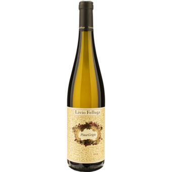 Bottle shot for 2024 Livio Felluga Pinot Grigio