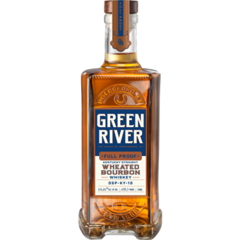 Bottle shot for  Green River Wheated Full Proof