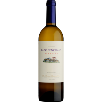 Bottle shot for 2023 Pazo De Senorans Albarino Rias Baixas