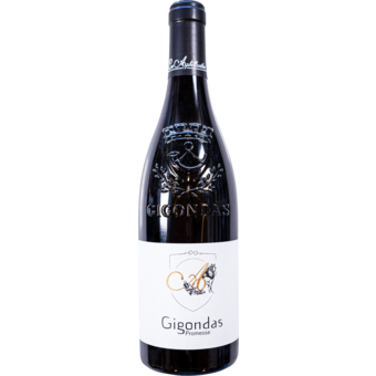 Bottle shot for 2023 Domaine Les Aphillanthes Gigondas La Promesse