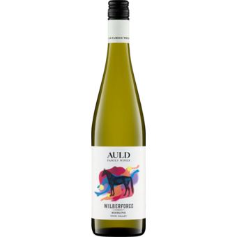 Bottle shot for 2024 Auld Family Wines Wilberforce Riesling
