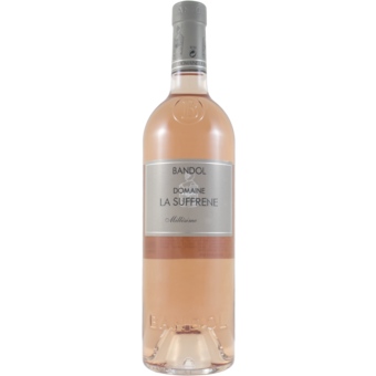 Bottle shot for 2025 Domaine La Suffrene Bandol Rose