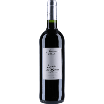 Bottle shot for 2020 L'enclos Des Braves Gaillac Les Gourmands Rouge
