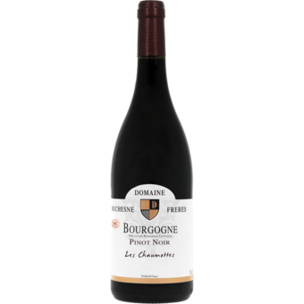 Bottle shot for 2023 Domaine Duchesne Frere "Les Chaumottes" Bourgogne Cote Chalonnaise Rouge