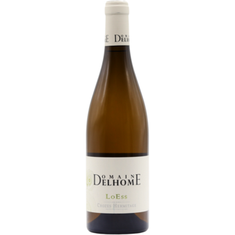 Bottle shot for 2023 Domaine Delhome Loess Crozes Hermitage Marsanney Blanc