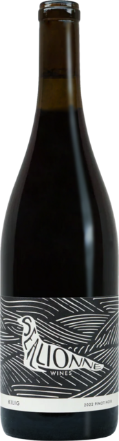 Bottle shot for 2022 Sealionne Kilig Ribbon Ridge Pinot Noir