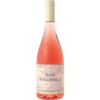 Bottle shot for 2024 Azores Wine Company Rose Vulcanico Acores