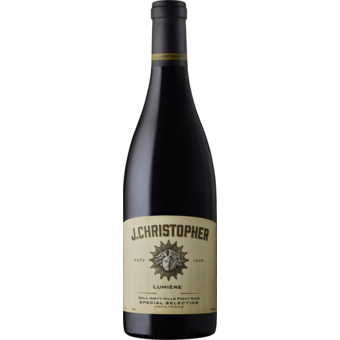 Bottle shot for 2021 J. Christopher Lumiere Pinot Noir