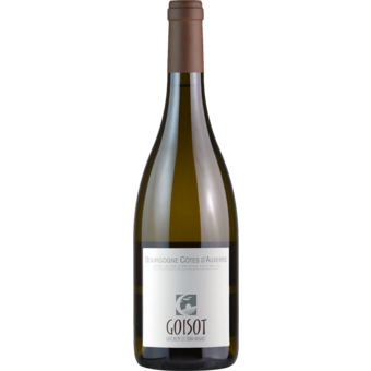 Bottle shot for 2023 Goisot Bourgogne Blanc Cote D'auxerre