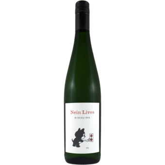 Bottle shot for 2025 Nein Lives Riesling