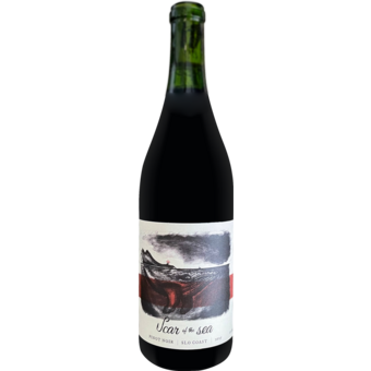 Bottle shot for 2025 Scar Of The Sea Slo Coast Pinot Noir