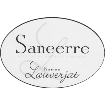 Label shot for 2023 Karine Lauverjat Sancerre Rouge