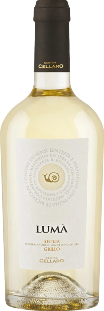 Bottle shot for 2025 Cantina Cellaro Luma Grillo