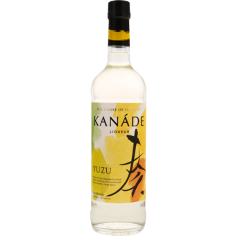 Bottle shot for  Suntory Kanade Yuzu Liqueur