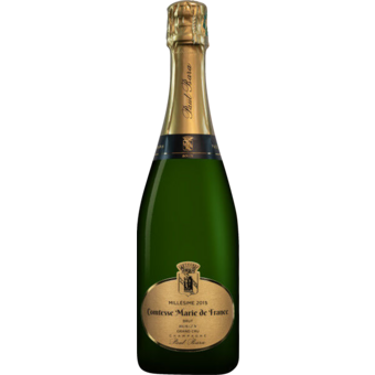 Bottle shot for 2015 Champagne Paul Bara Brut Grand Cru 'Comtesse Marie De France'