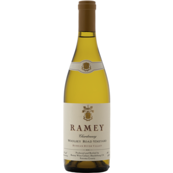 Bottle shot for 2023 Ramey Woolsey Road Chardonnay